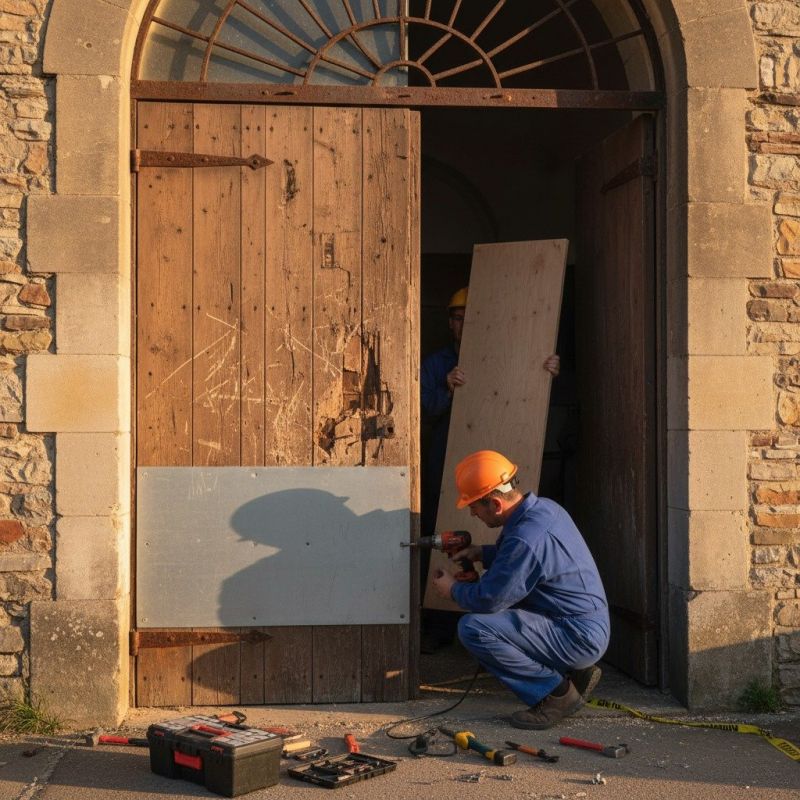 Oak Door Repair