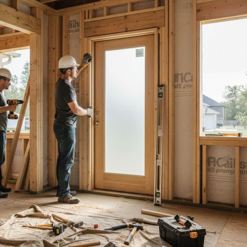 Wooden Door Installation